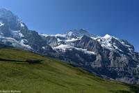 Jungfraugebiet - Kleine Scheidegg (2.061 m) - Eiger (3.967 m) - Mönch (4.107 m) - Jungfrau (4.158 m) &ndash; &copy; Martin Büchner (Eberhardt TRAVEL)