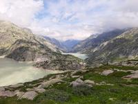 Grimselpass - Blick auf Grimsel- und Räterichsbodensee &ndash; &copy; Katrin Deutschbein (Eberhardt TRAVEL)