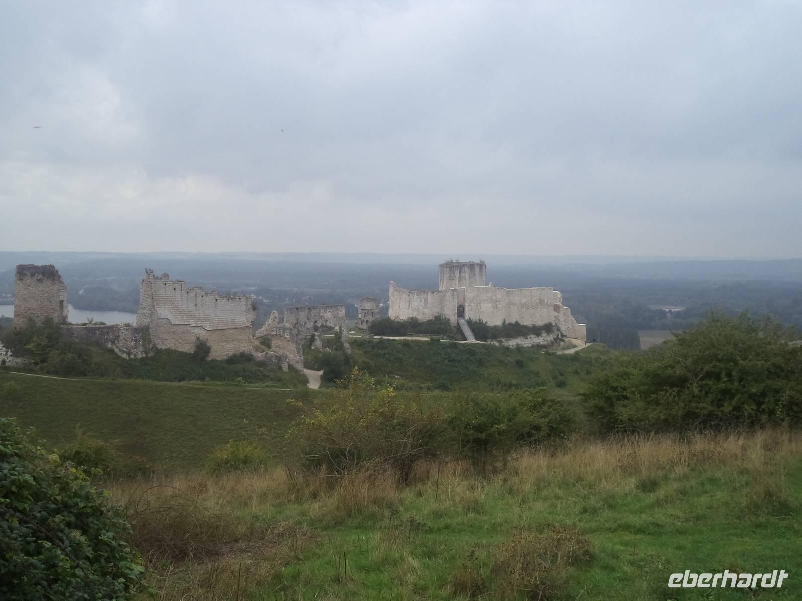 Gaillard - die Burg ließ Richard Löwenherz erbauen &ndash; &copy; Michael Krause (Eberhardt TRAVEL)