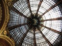 Die Glaskuppel in den Galéries Lafayette &ndash; &copy; Alexandra Jordan (Eberhardt TRAVEL)
