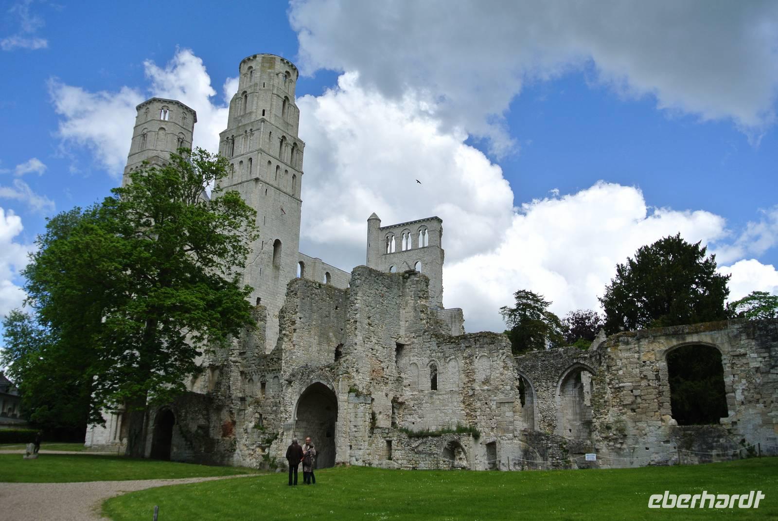 Ruine der Abtei von Jumieges &ndash; &copy; Gerd Przybyla (Eberhardt TRAVEL)