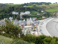 Blick auf Etretat