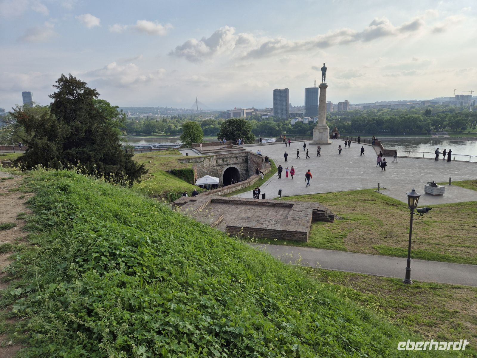 Tag 2 - Belgrad - Zusammenfluss von Donau und Save (1) &ndash; &copy; Jana Wessendorf (Eberhardt TRAVEL)