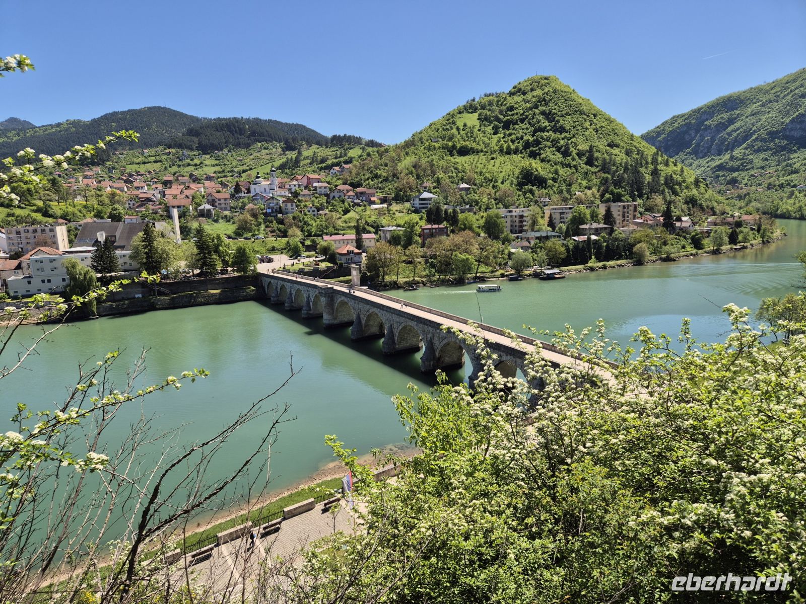 Tag 5 - Die Brücke über die Drina - Roman und Wirklichkeit (1) &ndash; &copy; Jana Wessendorf (Eberhardt TRAVEL)