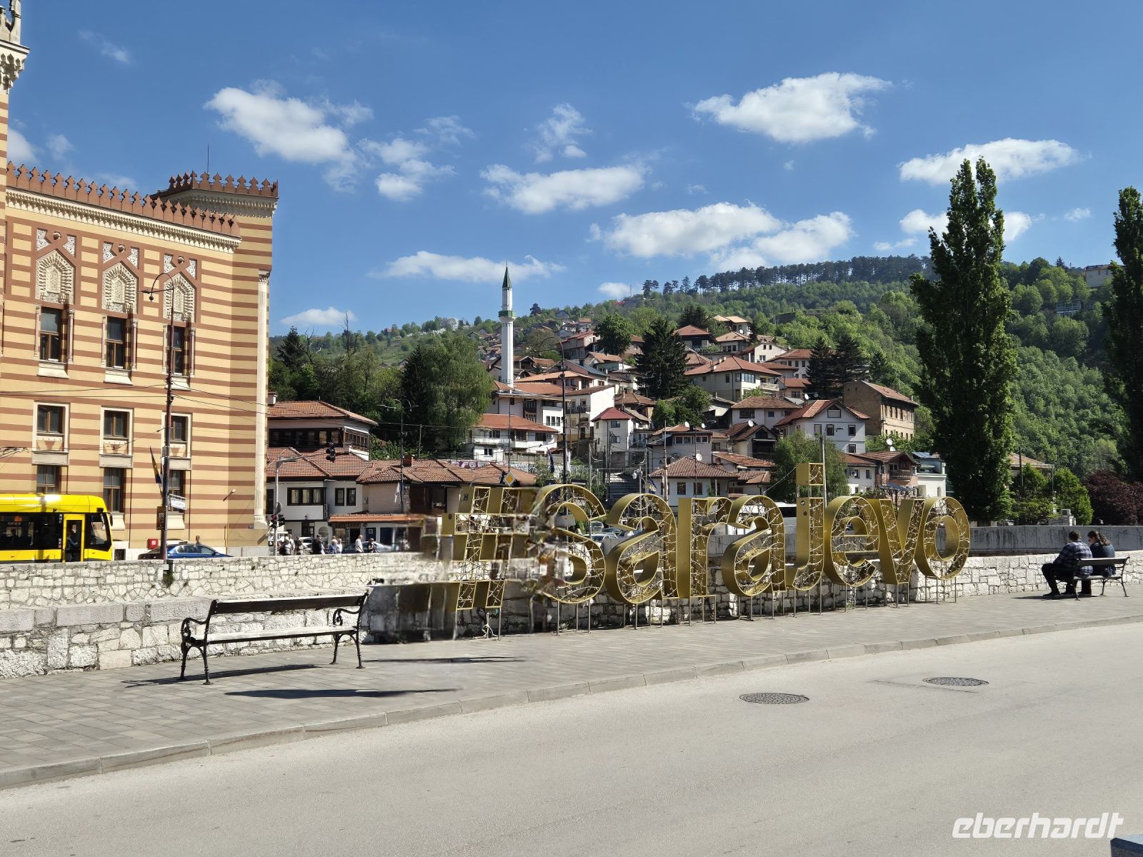 Tag 6 - Sarajevo - Stadtführung - ältestes Stadtviertei mit tollen Aussichten &ndash; &copy; Jana Wessendorf (Eberhardt TRAVEL)