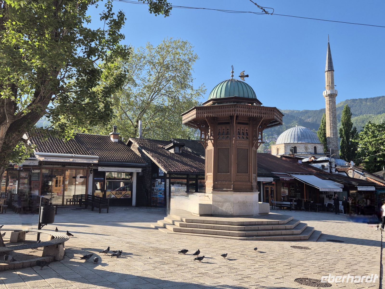 Tag 6 - Sarajevo - Stadtführung - Sebilj Brunnen (1) &ndash; &copy; Jana Wessendorf (Eberhardt TRAVEL)