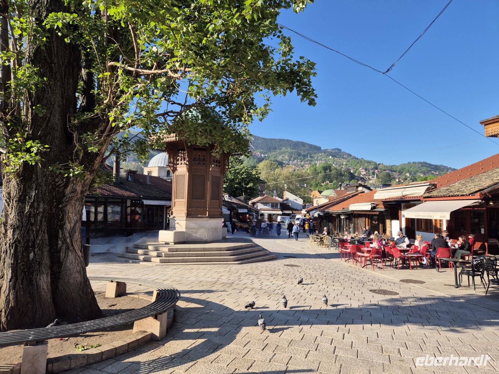 Tag 6 - Sarajevo - Stadtführung - Sebilj Brunnen (2) &ndash; &copy; Jana Wessendorf (Eberhardt TRAVEL)
