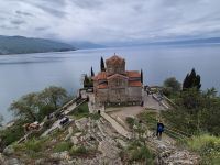 Tag 11 - Ohrid - Stadtbesichtigung  - Eindrücke (28) - Weitblicke von der Kaneo-Kirche &ndash; &copy; Jana Wessendorf (Eberhardt TRAVEL)