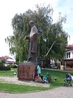 Ohrid - auch Denkmäller sind nutzbar - Schattenspender &ndash; &copy; Marta Rass (Eberhardt TRAVEL)