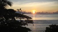 Sonnenaufgang vom Hotelzimmer Mahe &ndash; &copy; Beate Klingebiel (Eberhardt TRAVEL)