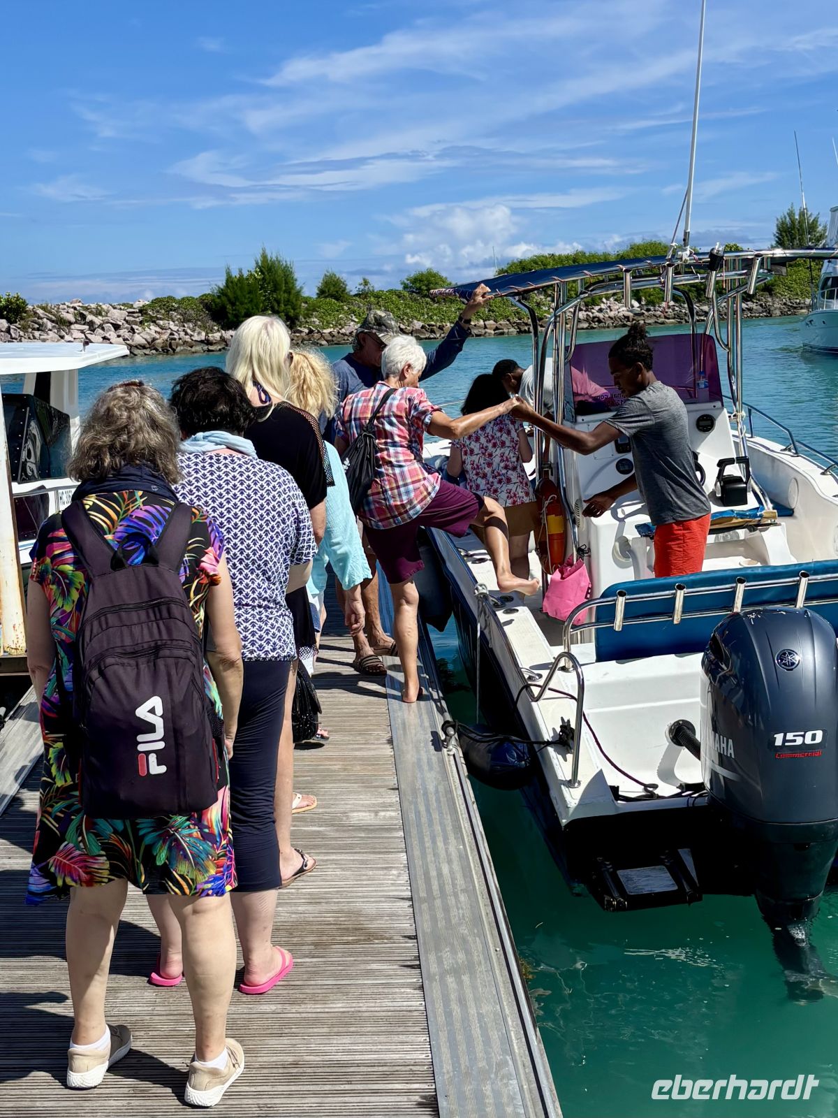 Das Boots-Abendteuer beginnt &ndash; &copy; Carmen Kiefer (Eberhardt TRAVEL)