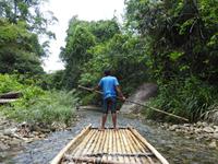 Bamboo Rafting &ndash; &copy; Sabine Letzybyll (Eberhardt TRAVEL)