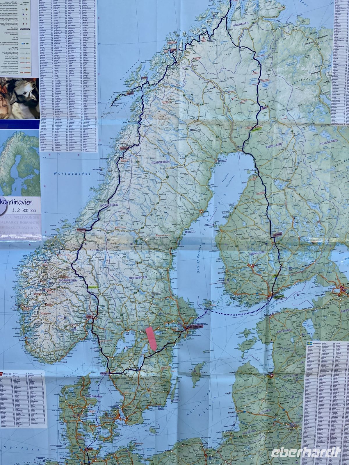 Tag 2 - Unsere Route &ndash; &copy; Christin Kuschka (Eberhardt TRAVEL)