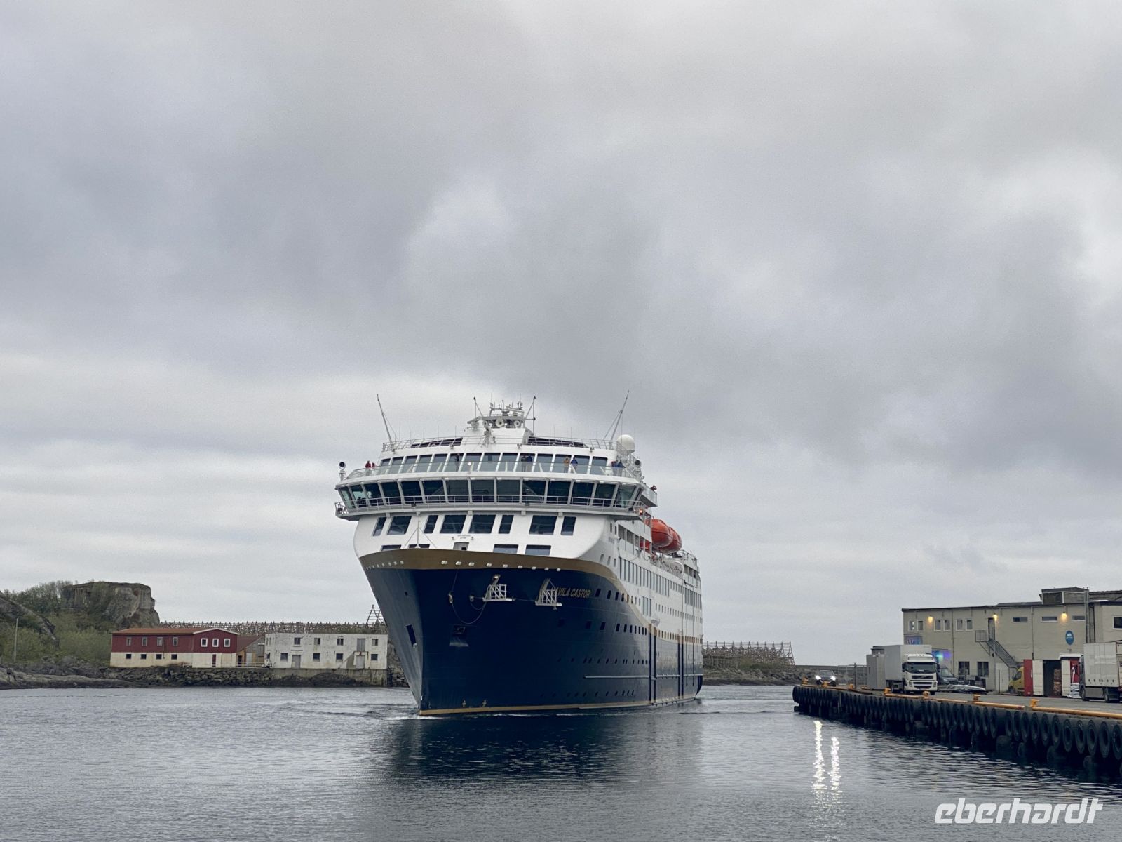 Tag 9 - Wir begrüßen die MS Havila Castor in Svolvær  &ndash; &copy; Christin Kuschka (Eberhardt TRAVEL)