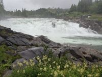 Wasserfall Laksforsen &ndash; &copy; Karsten Fischer (Eberhardt TRAVEL)