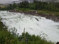 Wasserfall Laksforsen &ndash; &copy; Karsten Fischer (Eberhardt TRAVEL)