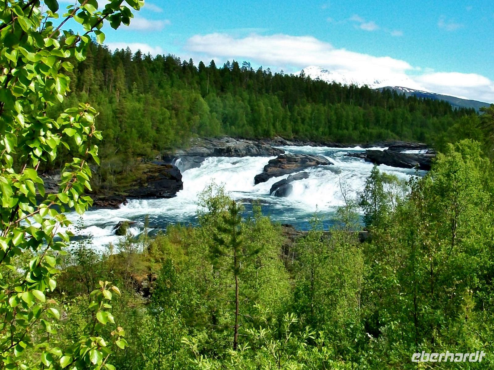 Am Malselvfossen &ndash; &copy; Steffen Mucke (Eberhardt TRAVEL)