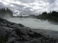 am Laksfossen &ndash; &copy; Uta Schöne (Eberhardt TRAVEL)