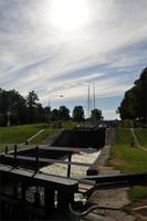 Götakanal - das Blaue Band Schwedens - die Carl Johanns Slussen - Schleusetreppe von Berg &ndash; &copy; Martin Büchner (Eberhardt TRAVEL)