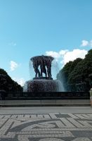 Brunnen im Vigelandpark &ndash; &copy; Allina Anderer (Eberhardt TRAVEL)