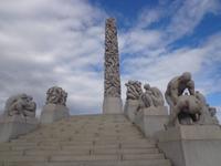 Granitsäule im Vigelandpark &ndash; &copy; Gabriele Schwarze (Eberhardt TRAVEL)