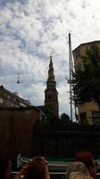 Kanalfahrt in Kopenhagen (Christianshavns Kanal - Turm der Erlöserkirche) &ndash; &copy; Katrin Deutschbein (Eberhardt TRAVEL)