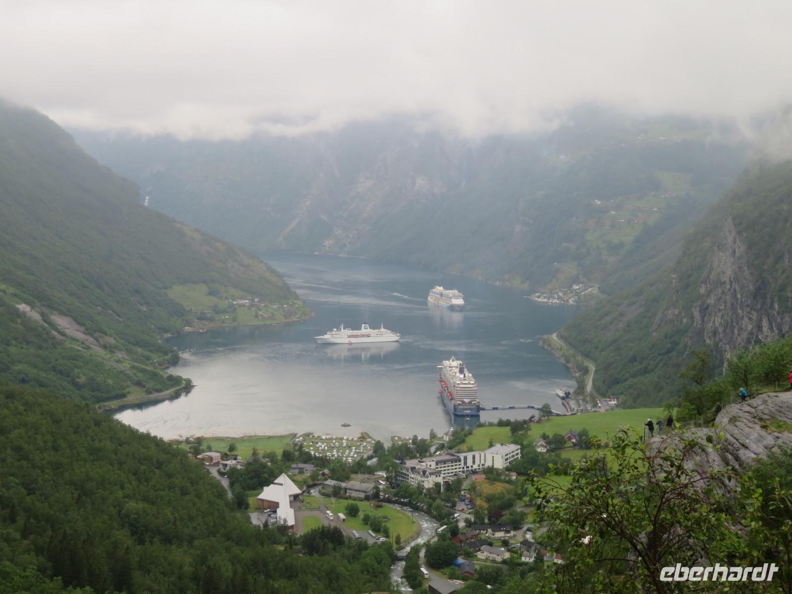 Geiranger &ndash; &copy; Kathrin Mickan (Eberhardt TRAVEL)