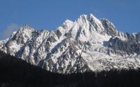 Silvesterblick in die Hohe Tatra
