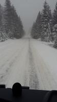 Wintereinbruch in der Hohen Tatra auf Rückreise
