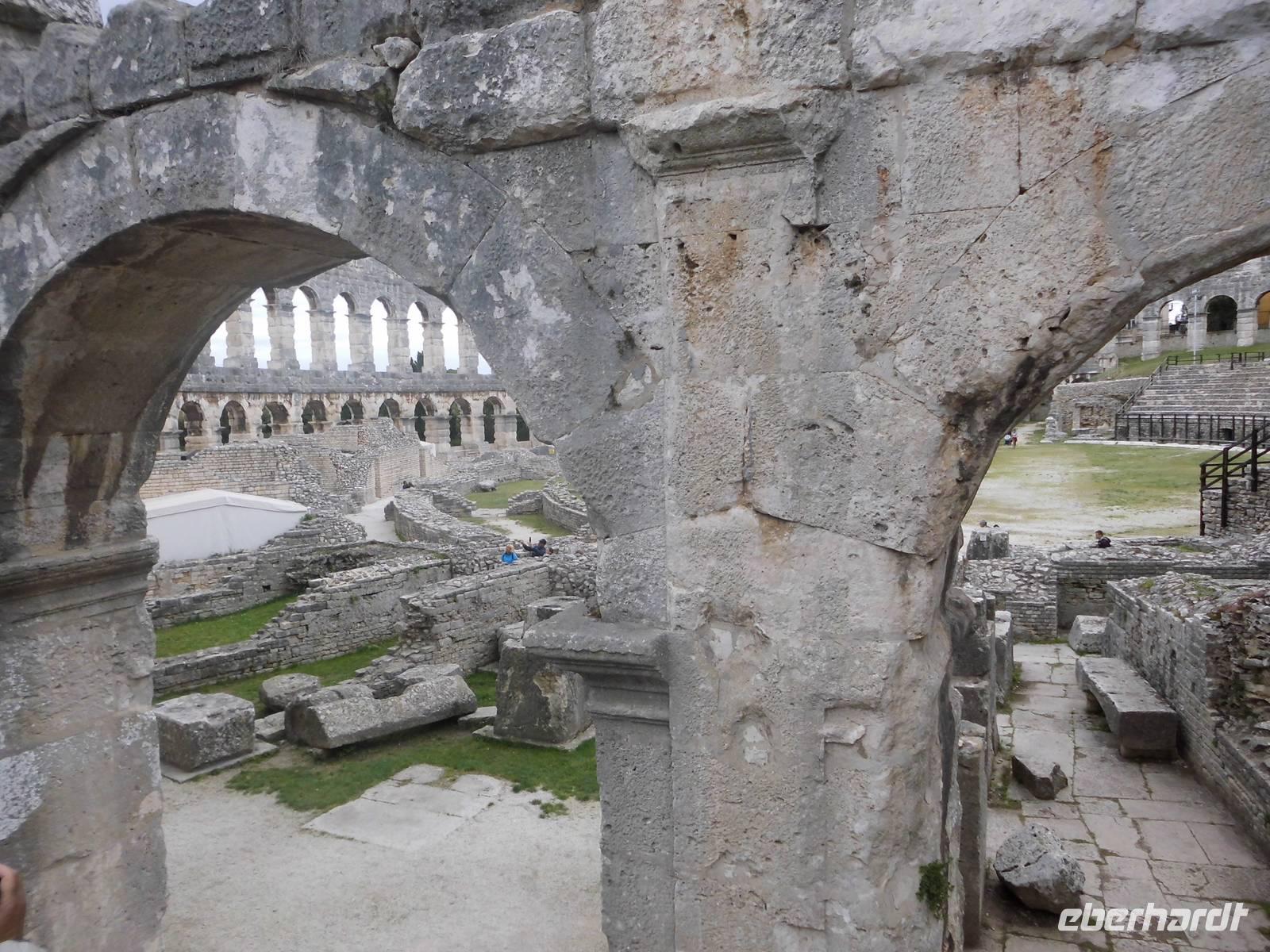 Detail, Amphitheater Pula &ndash; &copy; Michael Krause (Eberhardt TRAVEL)