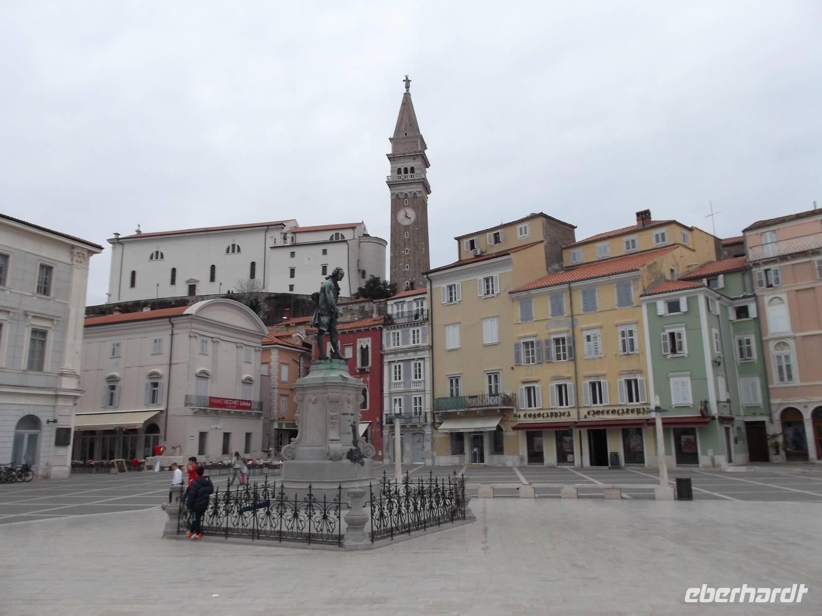 Piran, Tartiniev-Platz &ndash; &copy; Michael Krause (Eberhardt TRAVEL)