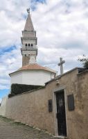 Der Erzengel Michael zeigt auf dem Turm das Wetter an, man kann auch hoch laufen und den Blick über die Adria genießen &ndash; &copy; Simone Willner (Eberhardt TRAVEL)