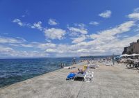 Der Strand von Piran &ndash; &copy; Simone Willner (Eberhardt TRAVEL)