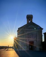Sonnenuntergang in Piran &ndash; &copy; Simone Willner (Eberhardt TRAVEL)