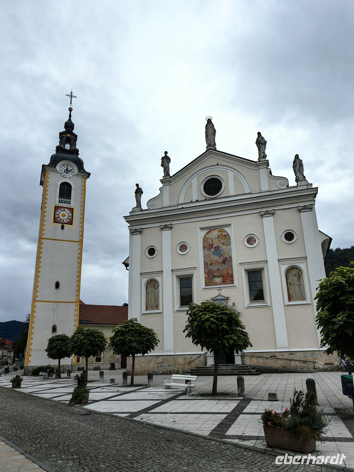 Kirche der unbefleckten Empfängnis in Kamnik &ndash; &copy; Simone Willner (Eberhardt TRAVEL)