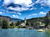 Kirche Johannes des Täufers am Bohinjsee &ndash; &copy; Simone Willner (Eberhardt TRAVEL)