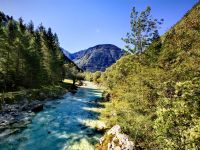 An der berühmten smaragdgrünen Soca &ndash; &copy; Simone Willner (Eberhardt TRAVEL)