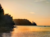 Sonnenuntergang in Strunjan &ndash; &copy; Simone Willner (Eberhardt TRAVEL)