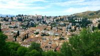 Blick auf das arabische Viertel von der Alhambra, Granada, Andalusien, Spanien. &ndash; &copy; Martina Wegener (Eberhardt TRAVEL)