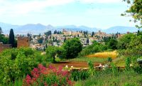 Blick auf das arabische Viertel von der Alhambra, Granada, Andalusien, Spanien. &ndash; &copy; Martina Wegener (Eberhardt TRAVEL)