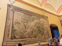 Landkarte als Wandteppich im Real Alcazar, Sevilla &ndash; &copy; Sabine Reckord (Eberhardt TRAVEL)