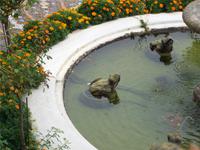 Brunnen in der Casa don Bosco &ndash; &copy; Annette Lenz (Eberhardt TRAVEL)