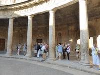 Alhambra-Führung mit Maria / im Palast von Karl V.