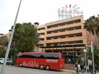 Hotel Estival Park La Pineda-unser Bus &ndash; &copy; Ingrid Langer (Eberhardt TRAVEL)