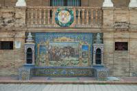 Sevilla Plaza Espana - L9982841 &ndash; &copy; Reinhard Weber (Eberhardt TRAVEL)