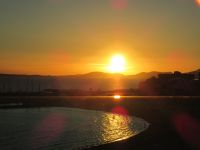 erster Sonnenuntergang &ndash; &copy; Kathrin Mickan (Eberhardt TRAVEL)