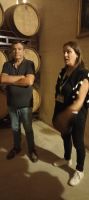 Weingut Taujana - Besitzer + Maria &ndash; &copy; Heike Meinhold (Eberhardt TRAVEL)
