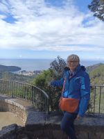 Marieta auf Mirador - Blick auf Port Soller - Mallorca &ndash; &copy; Marieta Beck (Eberhardt TRAVEL)
