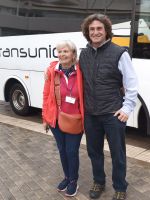 Reiseleiter Antonio und Reisebegleiterin Marieta verabschieden sich - Mallorca &ndash; &copy; Marieta Beck (Eberhardt TRAVEL)