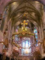   Kathedrale von Palma- Der Baldachin von Antoni Gaudí